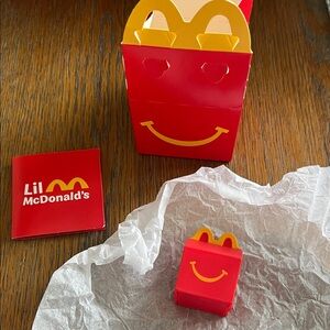 Lil McDonald's Mini Happy Meal Box Toy